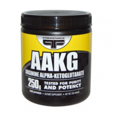 Аргинин альфа-кетоглютарат (AAKG)  Primaforce, порошок без вкуса, 250 г