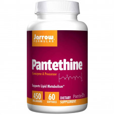  Пантетин, Jarrow Formulas, 450 мг, 60 капсул
