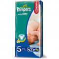 Pampers Active Baby junior  5 (11-18 кг) jumbo pack 52 шт