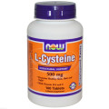 L-цистеин, L-Cysteine, Now Foods, 500 мг, 100 таблеток