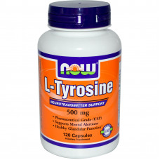 L-Тирозин (L-Tyrosine) 500 мг, 120 капс