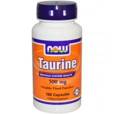 Таурин аминокислота  (Taurine) 500 мг, 100 капс