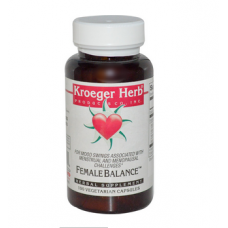 Поддержка гормонального баланса у женщин Kroeger Herb Co, Female Balance, 100 Veggie Caps