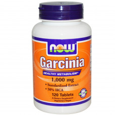 Гарциния, Now Foods, 1,000 мг, 120 таблеток