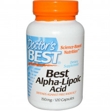 Альфа- липоевая кислота 150 мг 120 капс антиоксидант защита печени сердца сосудов 
