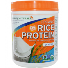  Органический белок сырого риса, оригинальный (459 г)