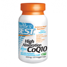 Коэнзим Q10, Doctor's Best, Биоперин, 100 мг, 120 капсул