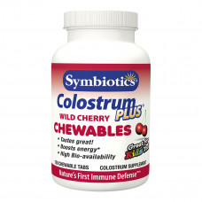 Колострум Молозиво Symbiotics (Colostrum Plus, Wild Cherry) 120 жевательный таблеток