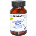 Железо, Twinlab, 18 мг, 100 таблеток