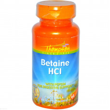 Бетаина гидрохлорид, Thompson, 90 таблеток