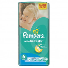 Pampers Active Baby 6 (15+кг.) GIANT PACK 56шт