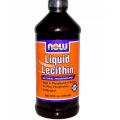 Now Foods, Liquid Lecithin, 16 fl oz (473 ml) Жидкий лецитин, 16 жидких унций (473 мл)