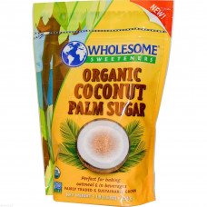 Кокосовый сахар, Coconut Palm Sugar, Wholesome Sweeteners, Inc., 454 г