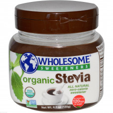 Стевия, Stevia, Wholesome Sweeteners, Inc., 120 г