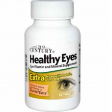 Витамины для глаз, 21st Century Health Care, 50 таблеток